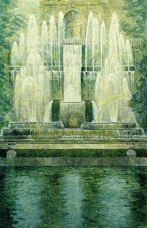 piero ligorio neptunbrunnen i parken china oil painting image